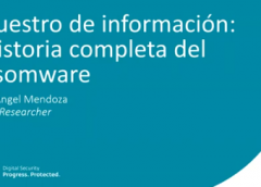 Webinar: “Secuestro de información: la historia completa del ransomware